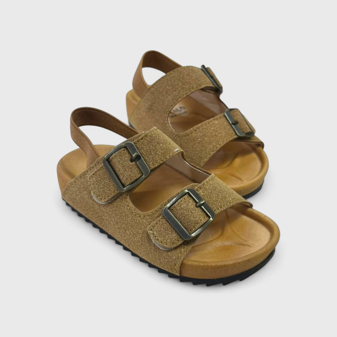 Горчичные сандалии