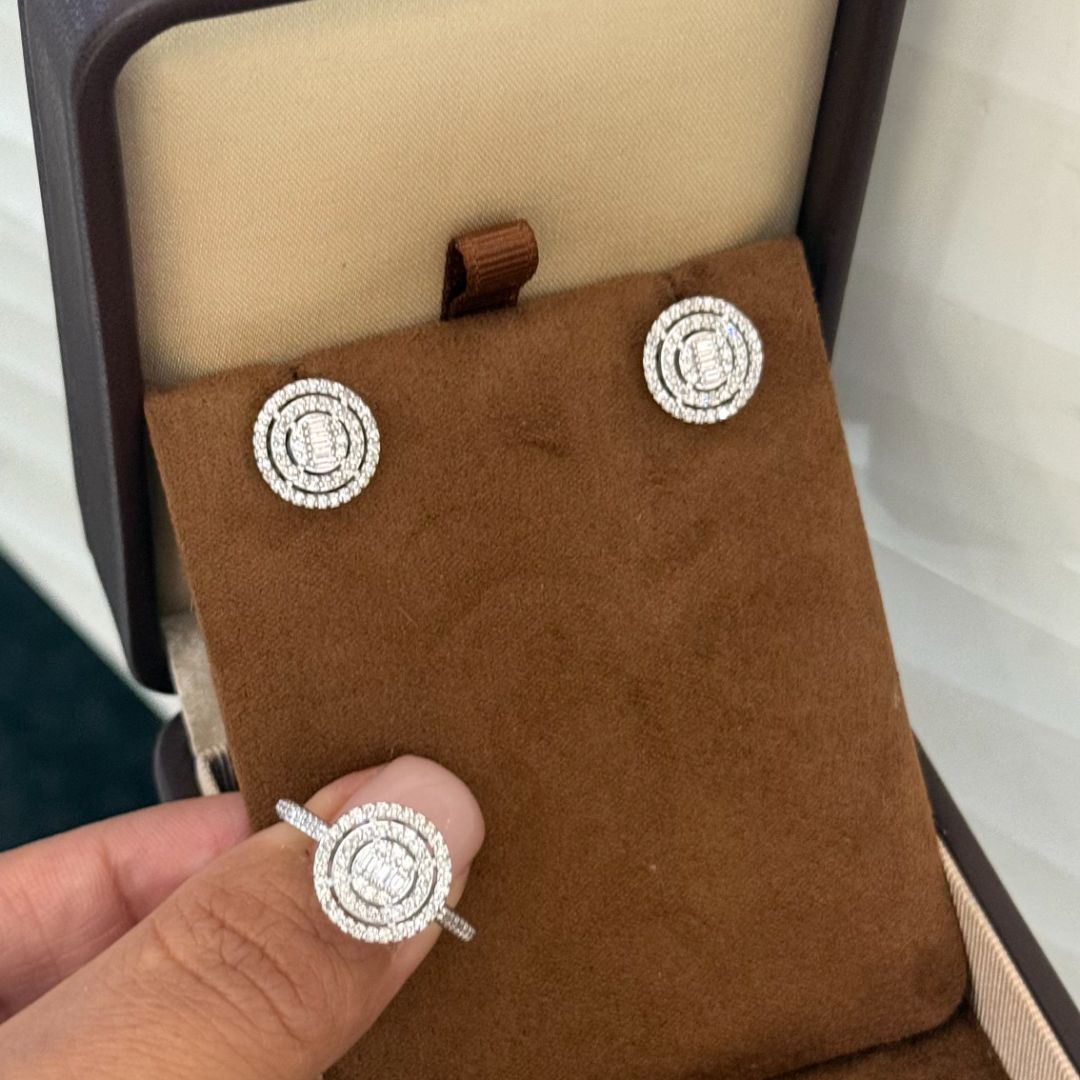 Золотые кольца и серьги