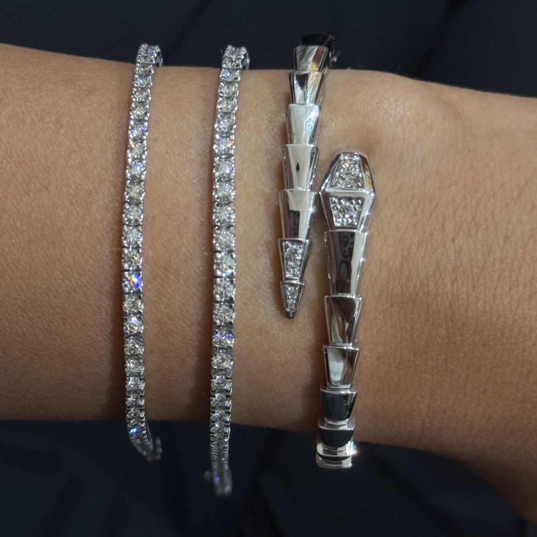 Браслет Булгари с бриллиантами