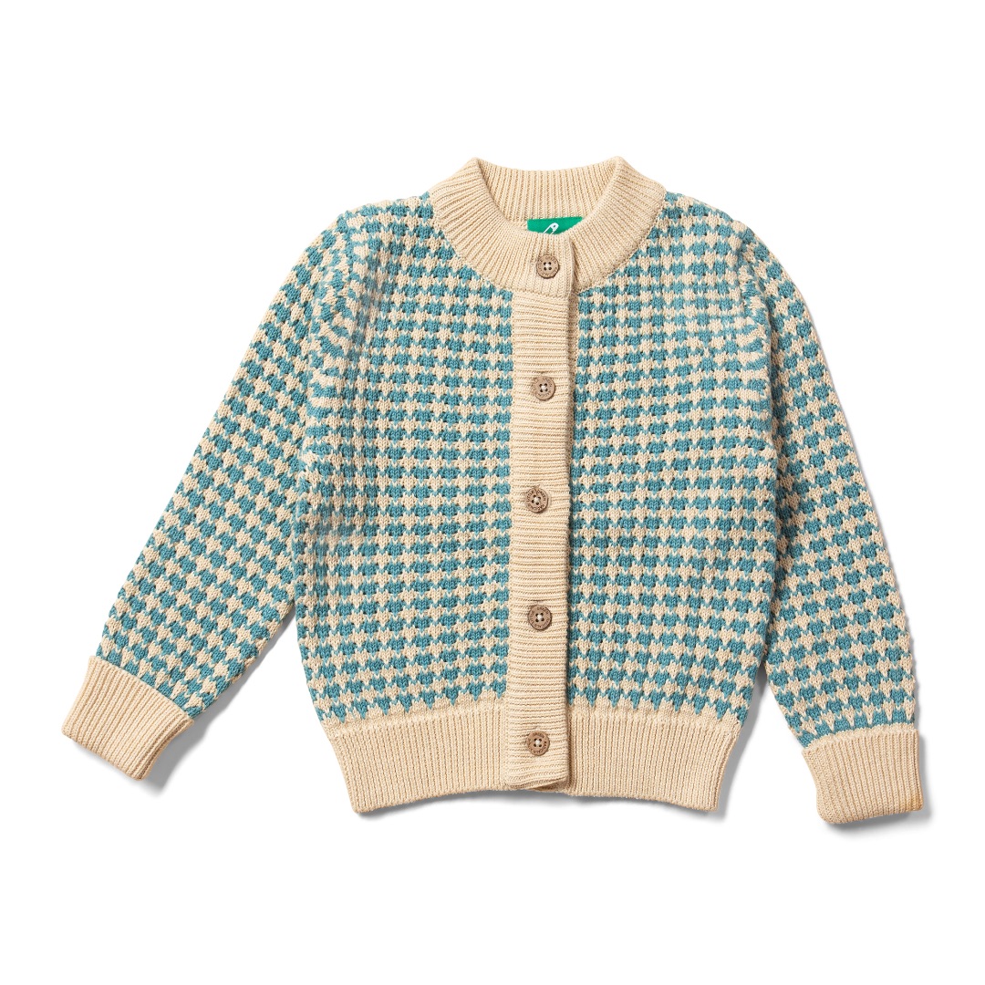 Вязаный кардиган в полоску Little Green radicals ( Великобритания)