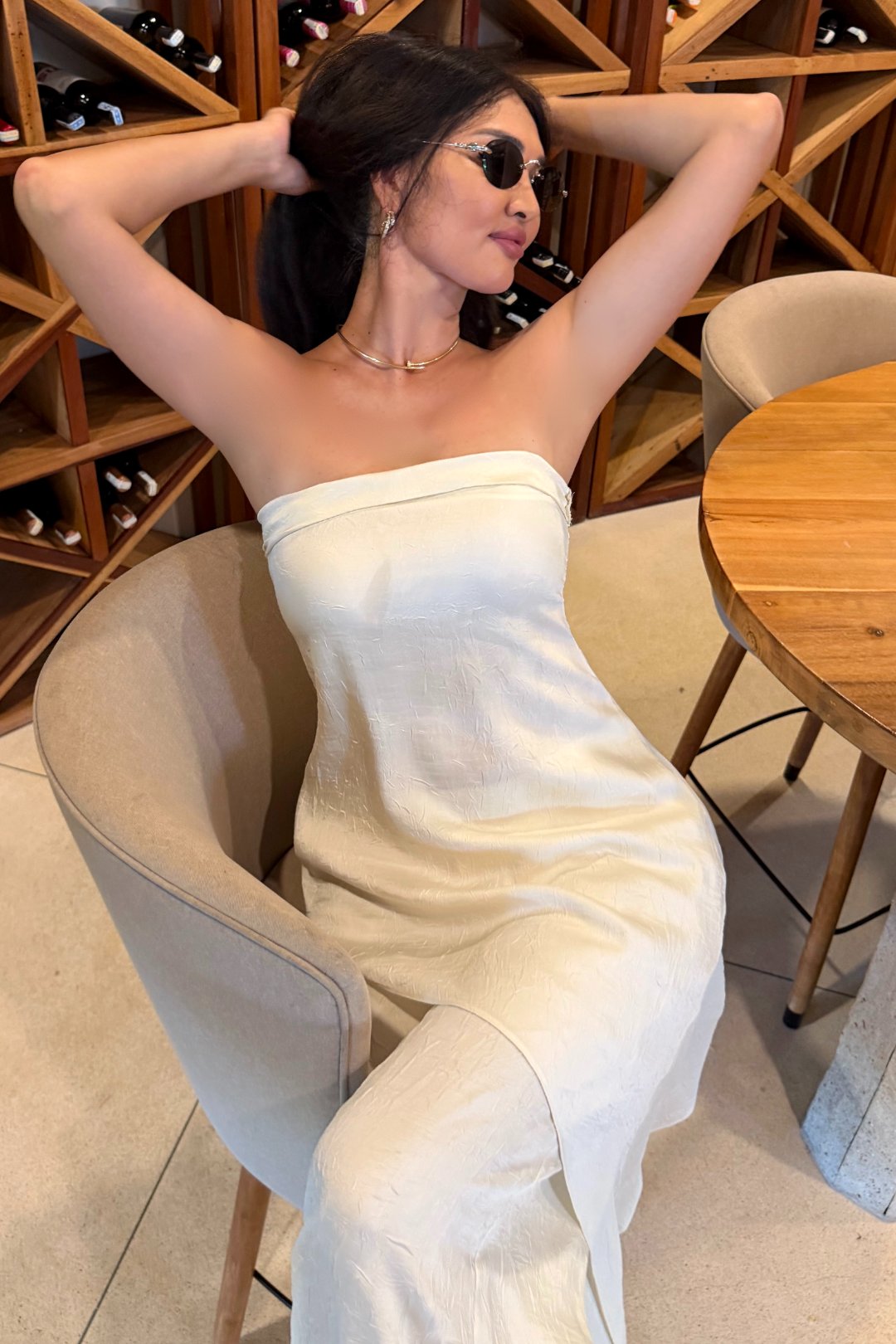 Liliana Milk Two-Piece Set