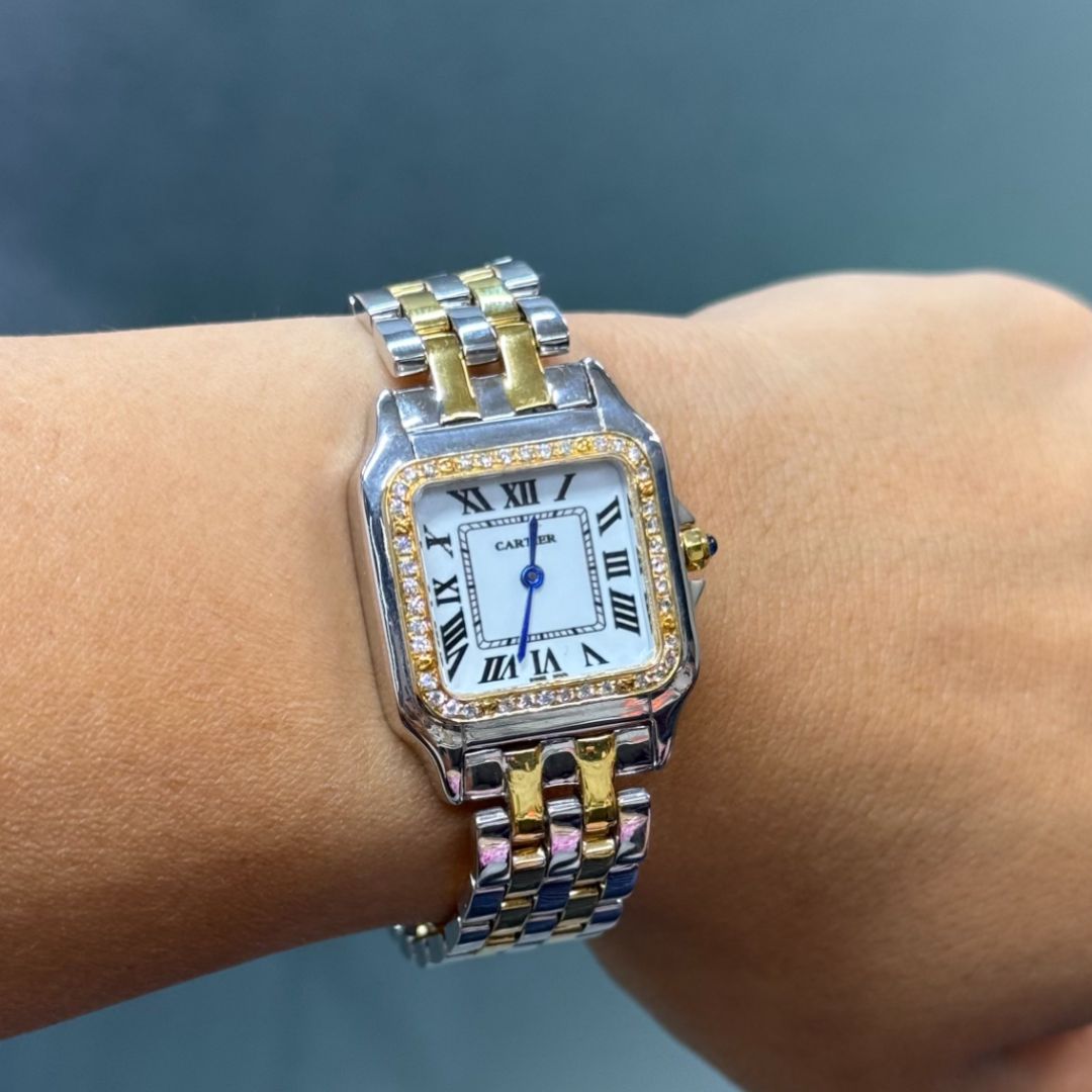 Часы Cartier квадратные 