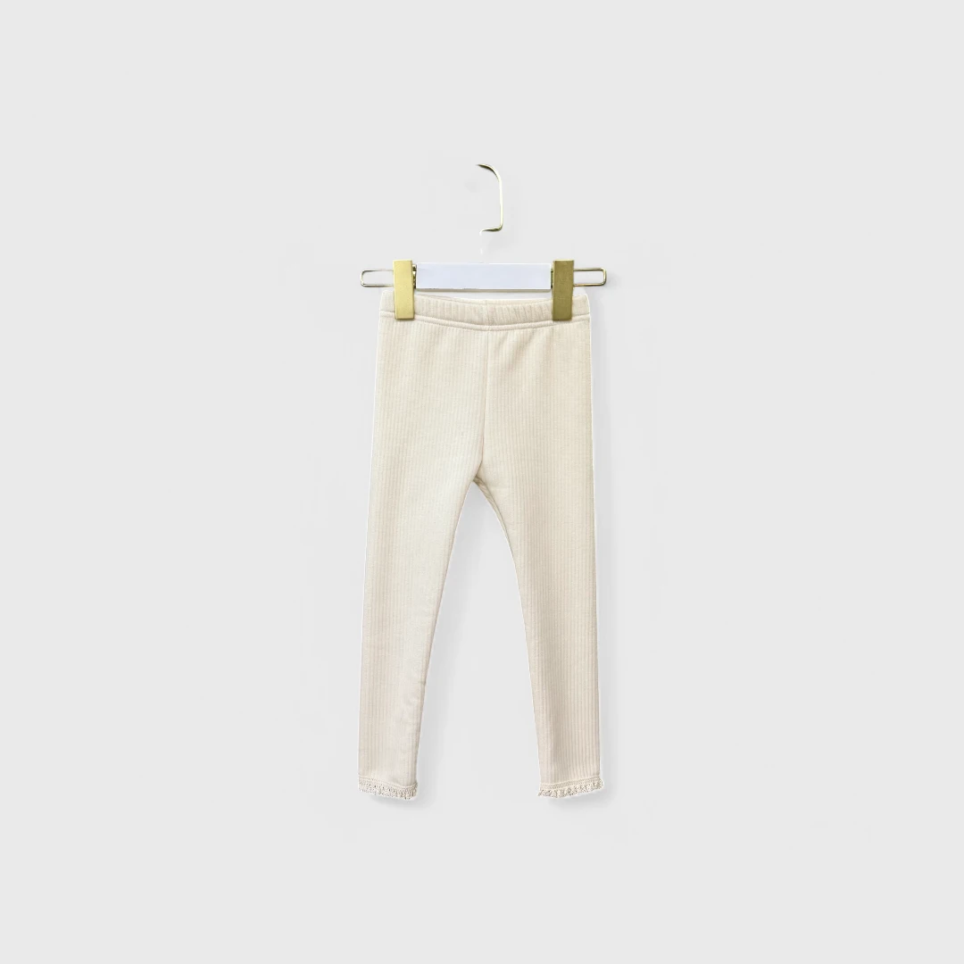 Бежевые леггинсы