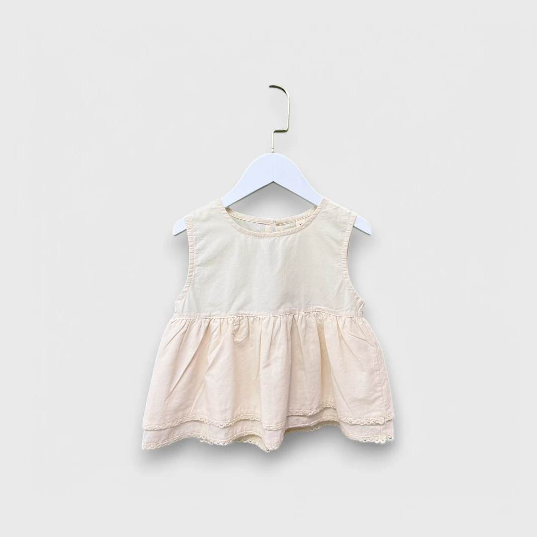 Кремовая блузка