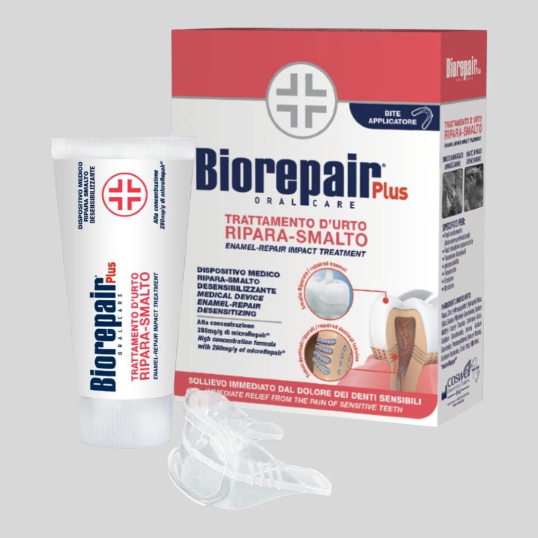 НАБОР ДЛЯ СНИЖЕНИЯ ЧУВСТВИТЕЛЬНОСТИ BIOREPAIR ENAMEL REPAIR - IMPACT TREATMENT, 50 ML
