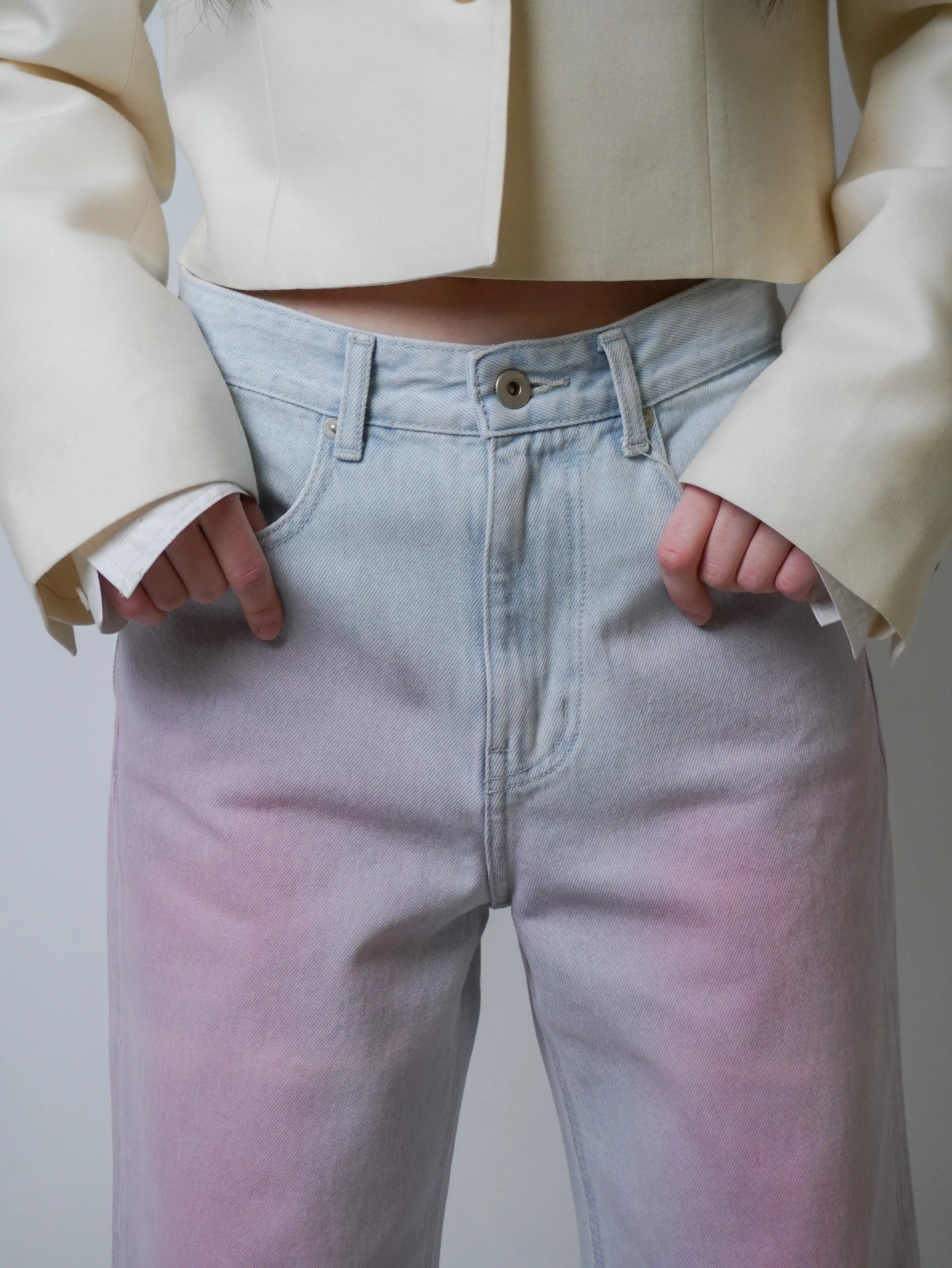 Джинсы с омбре