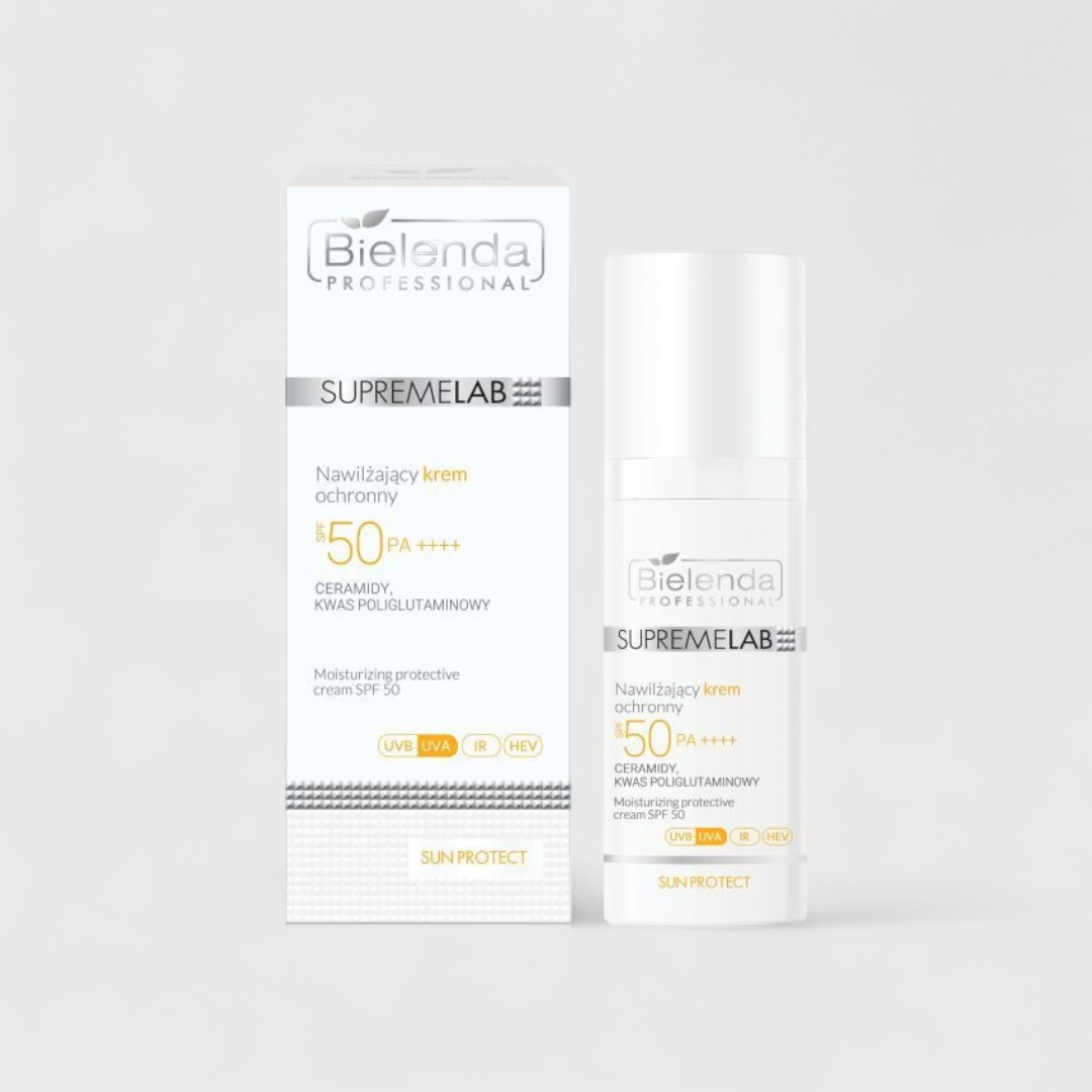 Увлажняющий защитный крем SPF 50 Bielenda