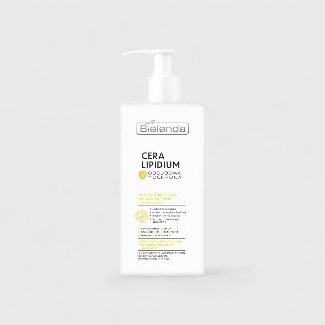 Мягкая эмульсия для демакияжа Bielenda Cera Lipidium
