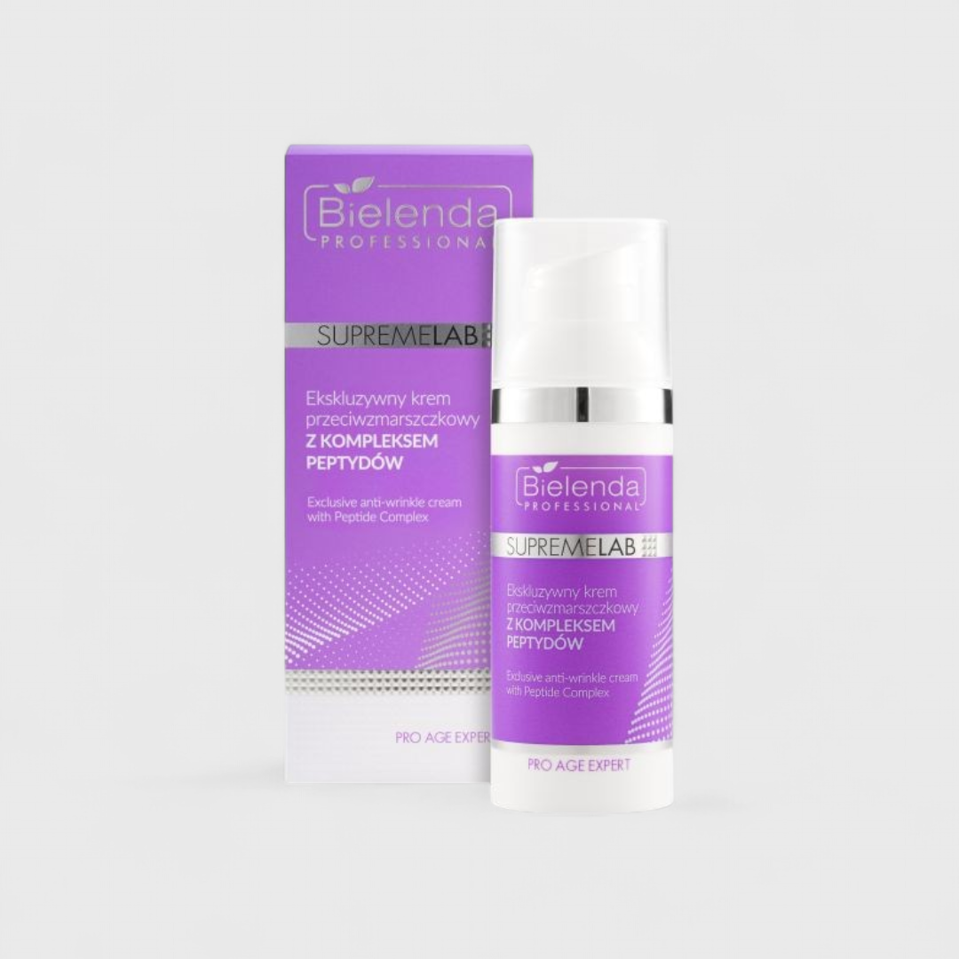Эксклюзивный крем против морщин с пептидным комплексом, 50 мл Bielenda