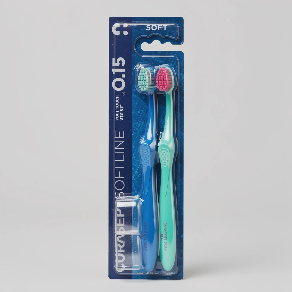 Комплект из 2х зубных щеток Curasept MEDIUM SOFT 015