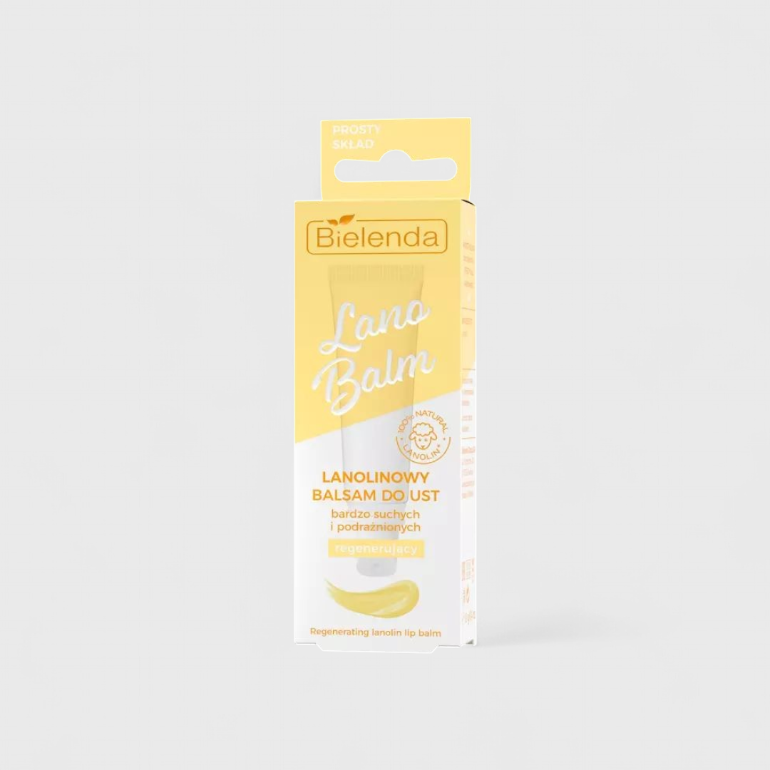 Ланолиновый бальзам для губ Bielenda
