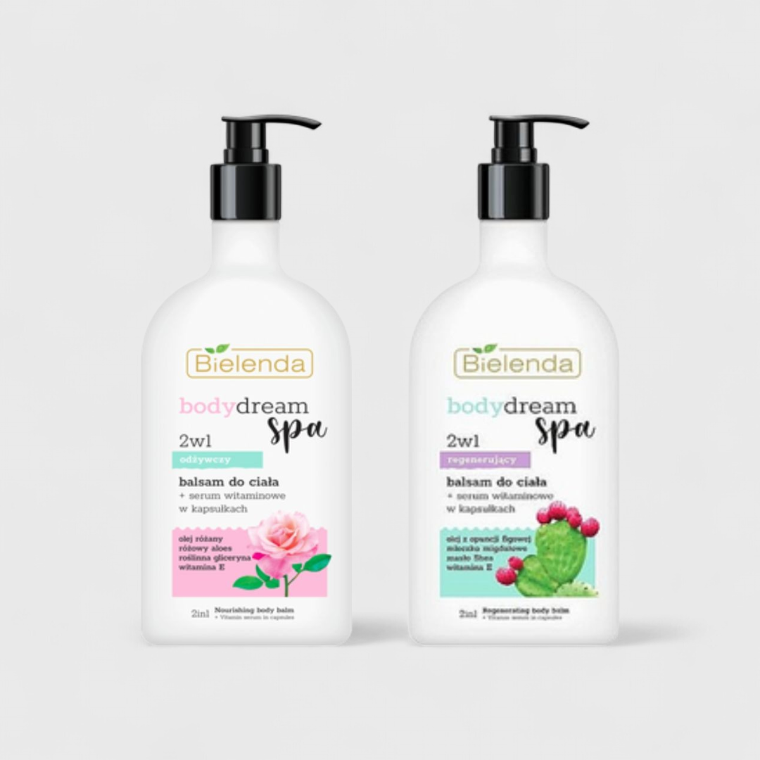 Бальзам + витаминная сыворотка 2в1 Bielenda Bodydream Spa