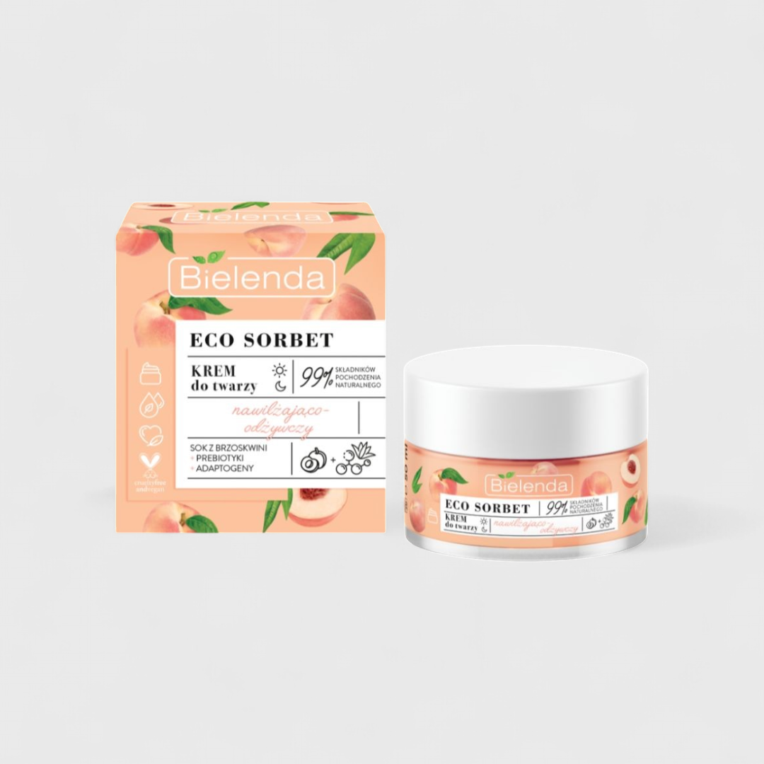 Персиковый крем для лица Bielenda