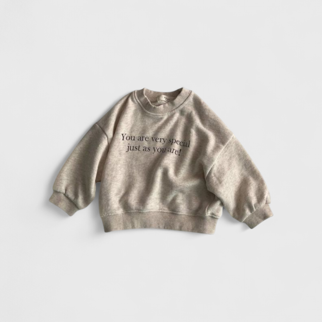 Бежевый свитшот с надписью Amigo