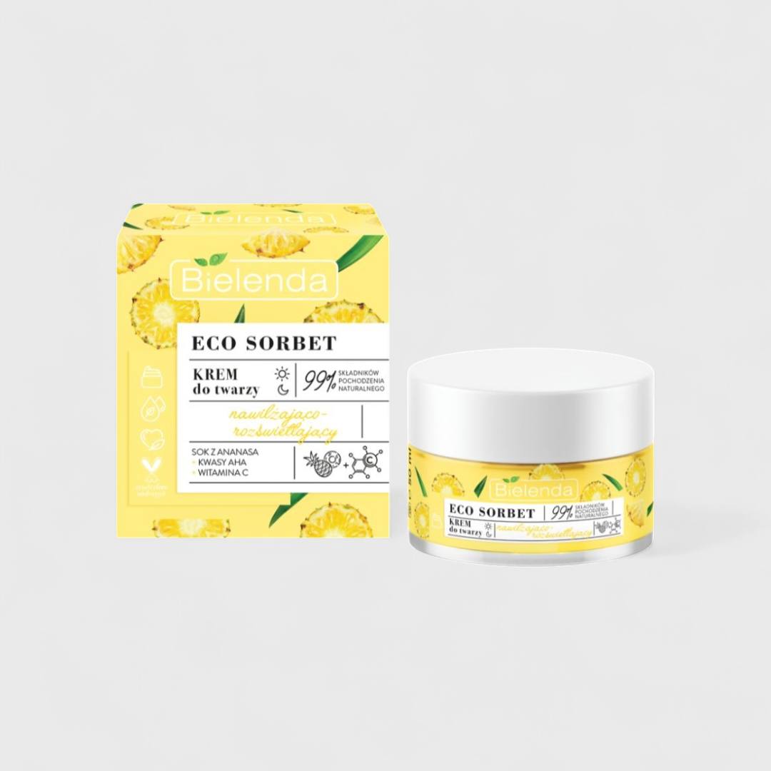 Увлажнющий крем с Ананасом Eco Sorbet