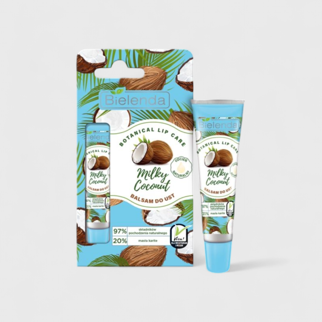 Бальзам для губ Молочный кокос Bielenda