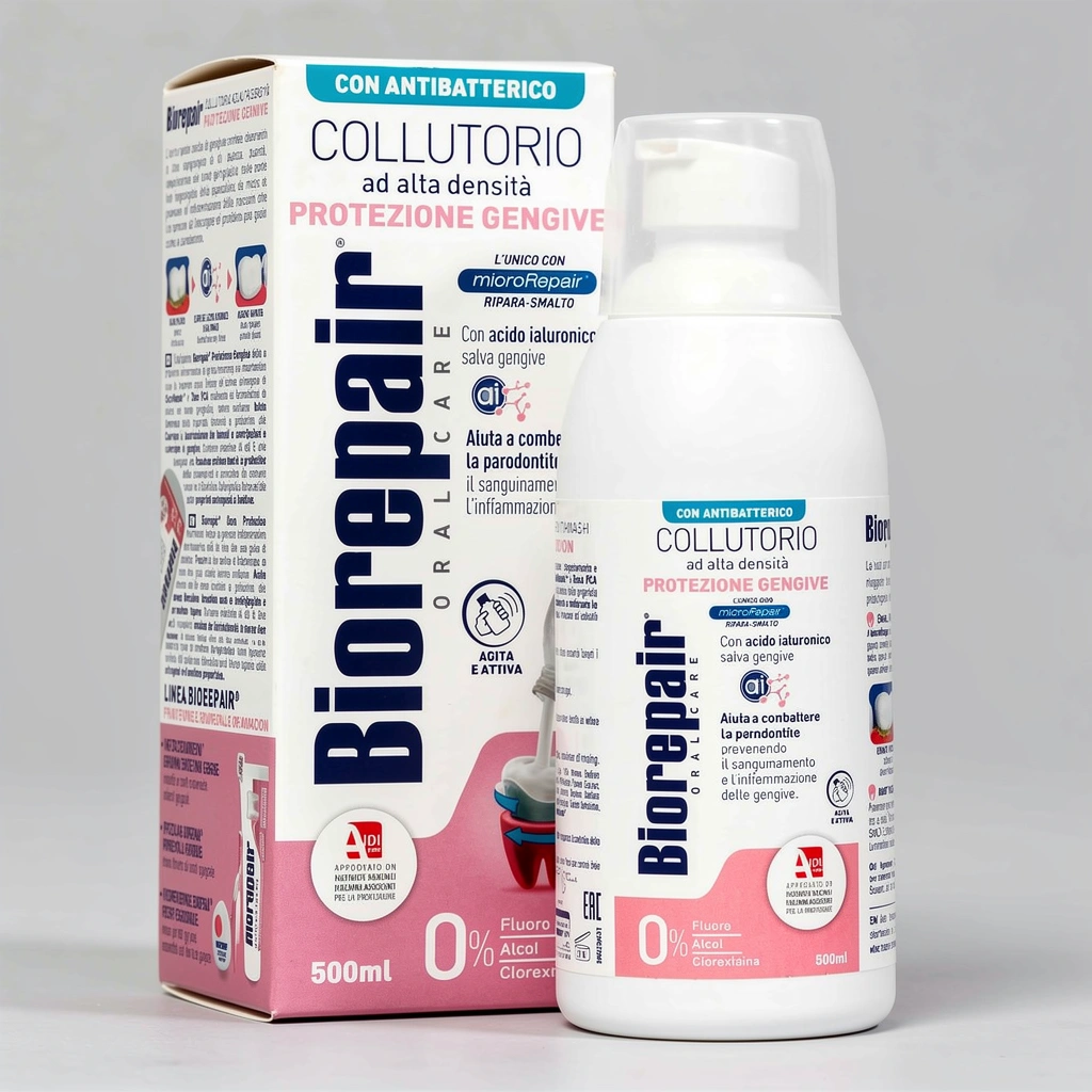 Ополаскиватель Biorepair Mouthwash Gum Protection, 500 мл