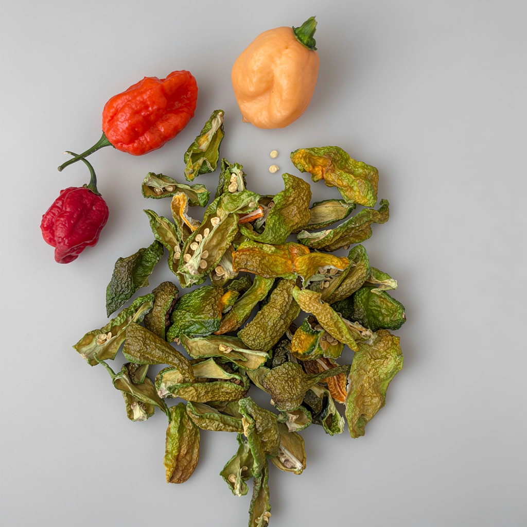 Trinidad Scorpion Grün getrocknet