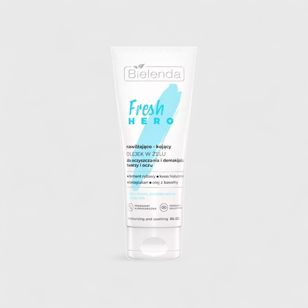 Увлажняющее гель-масло для снятия макияжа Bielenda